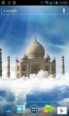 Taj Mahal Live Wallpaper android App screenshot 1