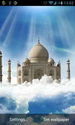 Taj Mahal Live Wallpaper android App screenshot 2